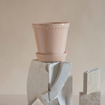 Helena flower pot glazed Ø16 cm - quartz rose - Bergs Potter