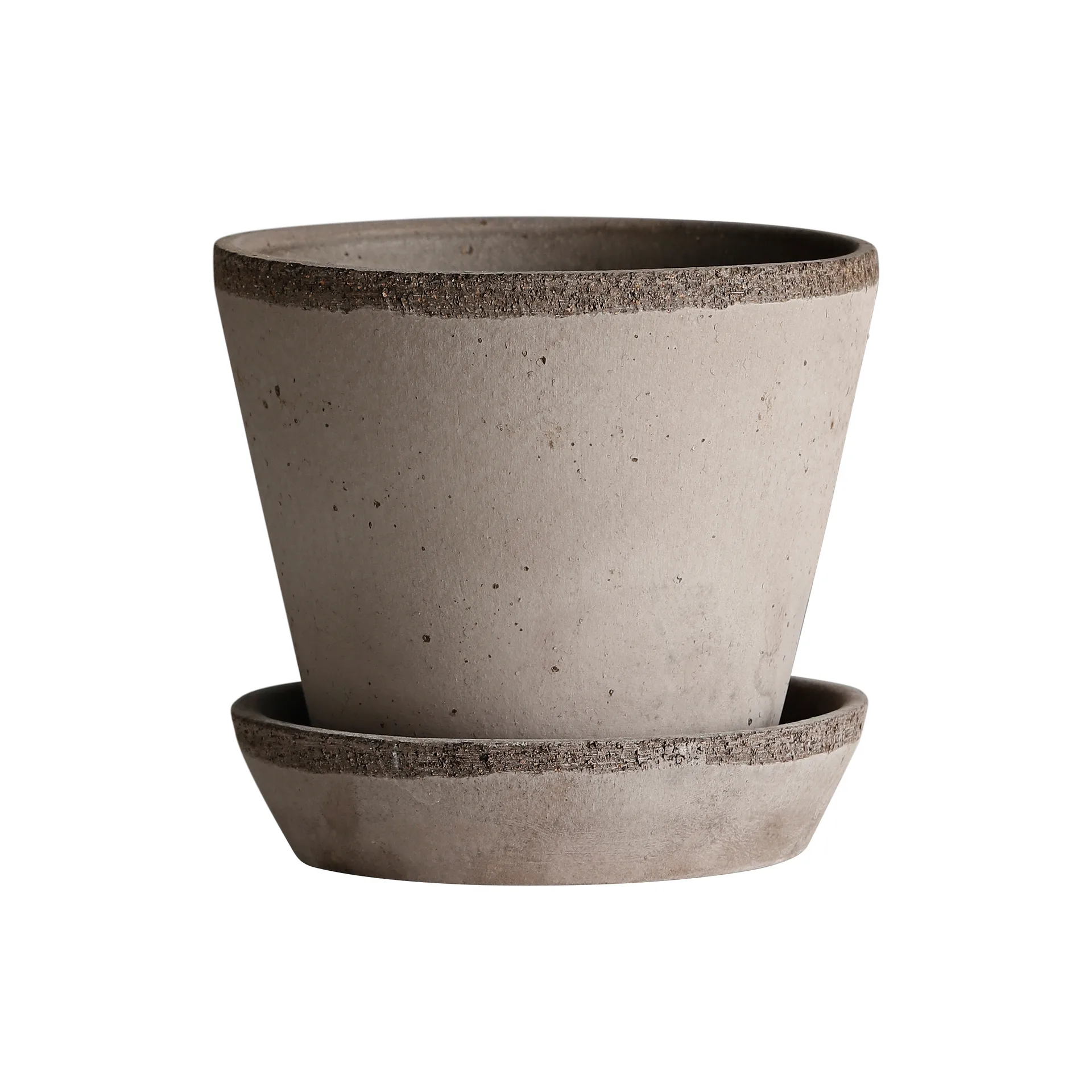 Julie flower pot Ø14 cm, grey Bergs Potter