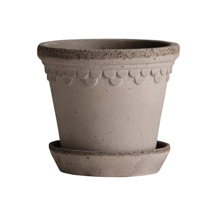 Københavner flower pot Ø10 cm - Grey - Bergs Potter