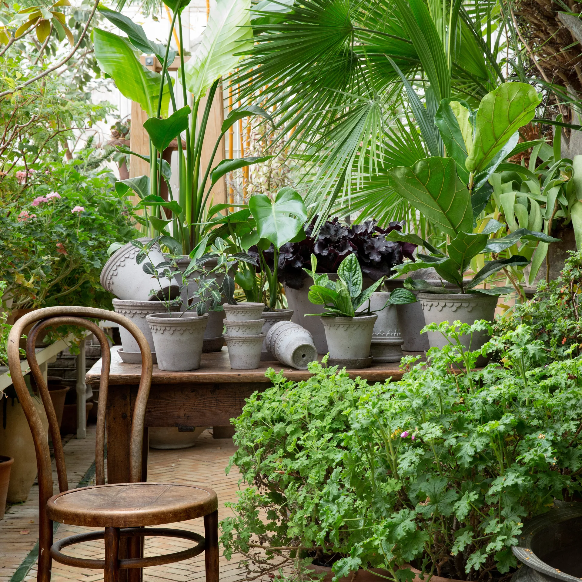 Københavner flower pot Ø12 cm, grey Bergs Potter