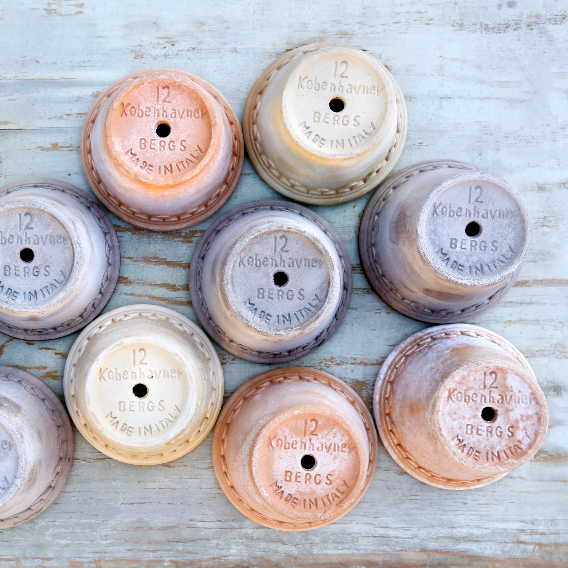 Københavner flower pot Ø16 cm, Grey Bergs Potter