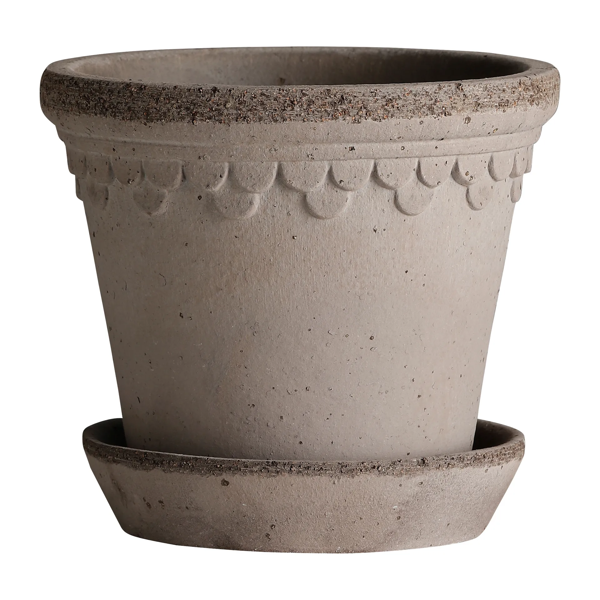 Københavner flower pot 21 cm, Grey Bergs Potter