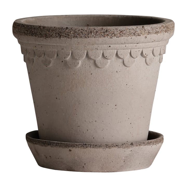 Københavner flower pot 21 cm - Grey - Bergs Potter