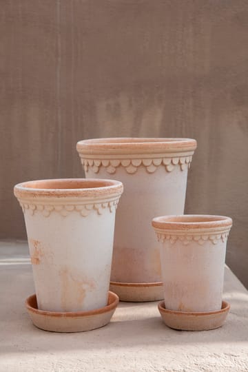 Københavner flower pot high Ø10 cm - pink - Bergs Potter
