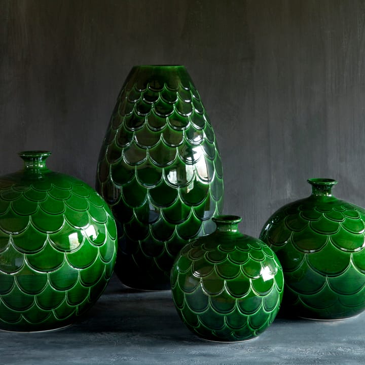 Misty vase 19 cm - Green - Bergs Potter