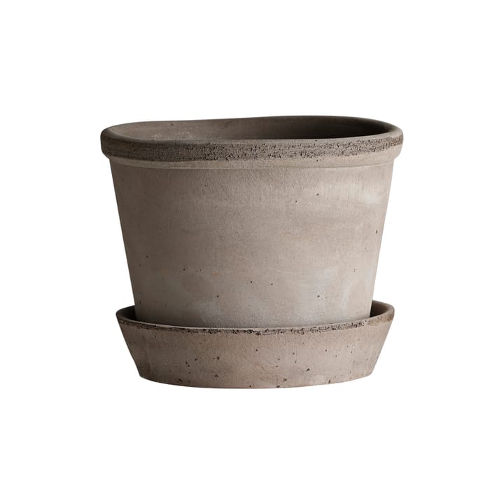 Parade flower pot Ø13 cm - grey - Bergs Potter