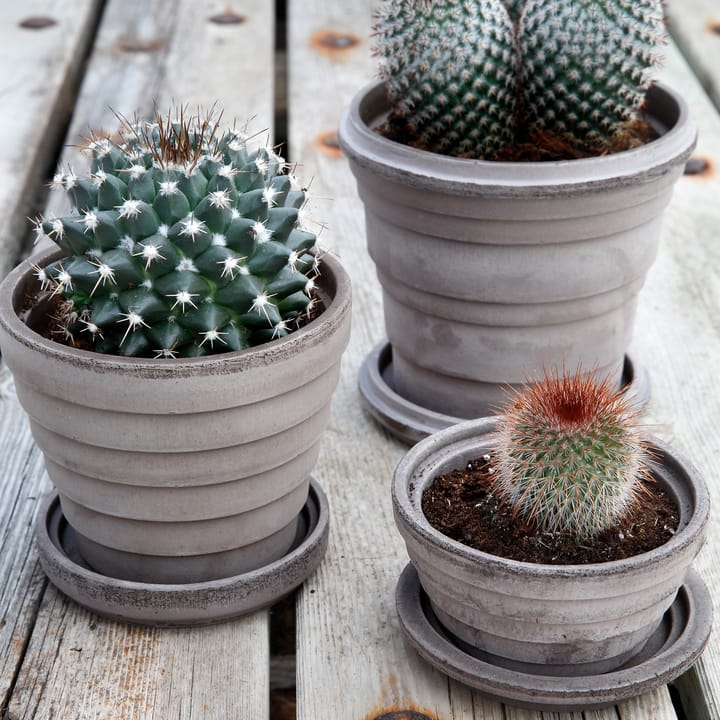 Planet Mars flower pot Ø12 cm - grey - Bergs Potter