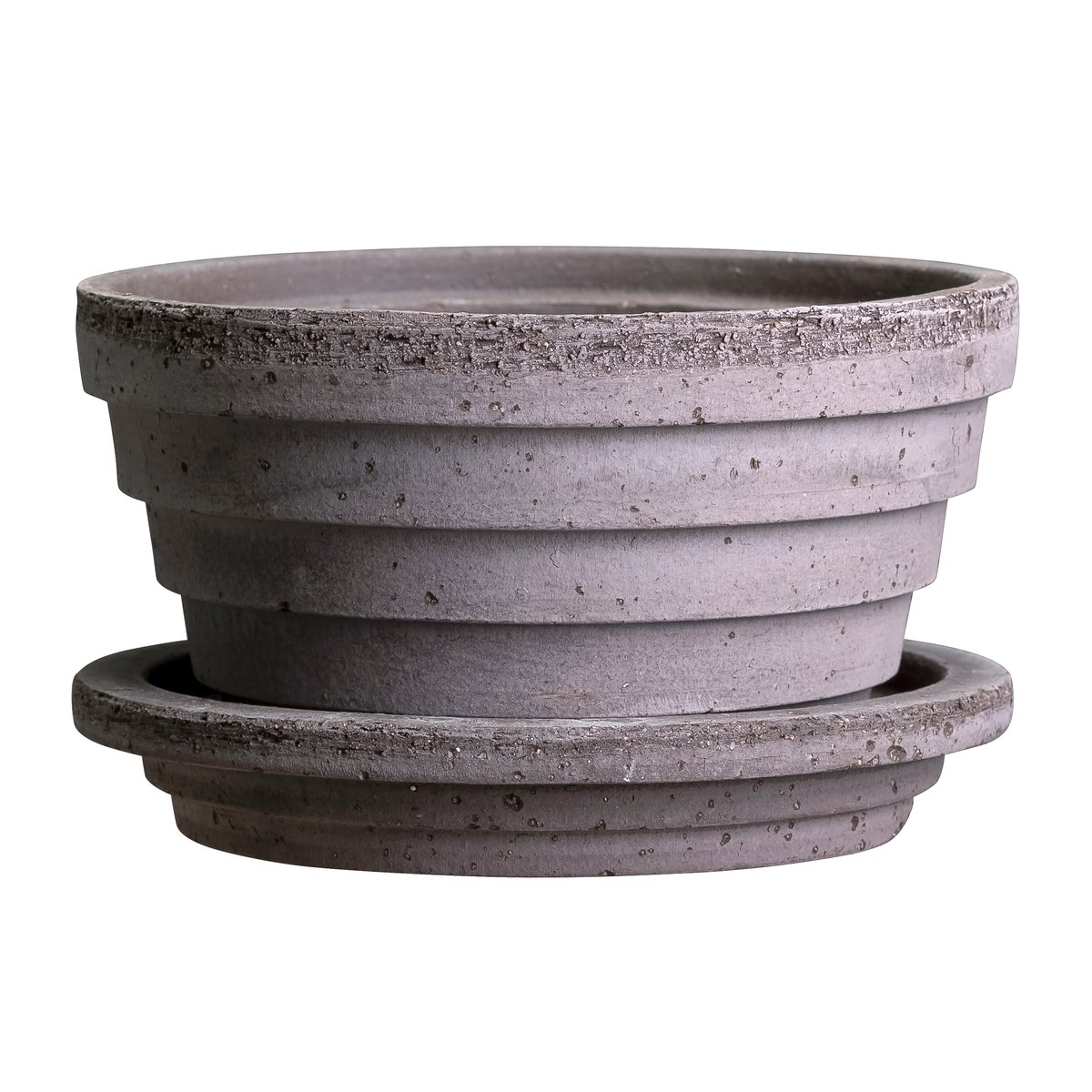 Bergs Potter Planet Mars flower pot Ø12 cm grey | Scandinavian Design | Flower pots | Grey