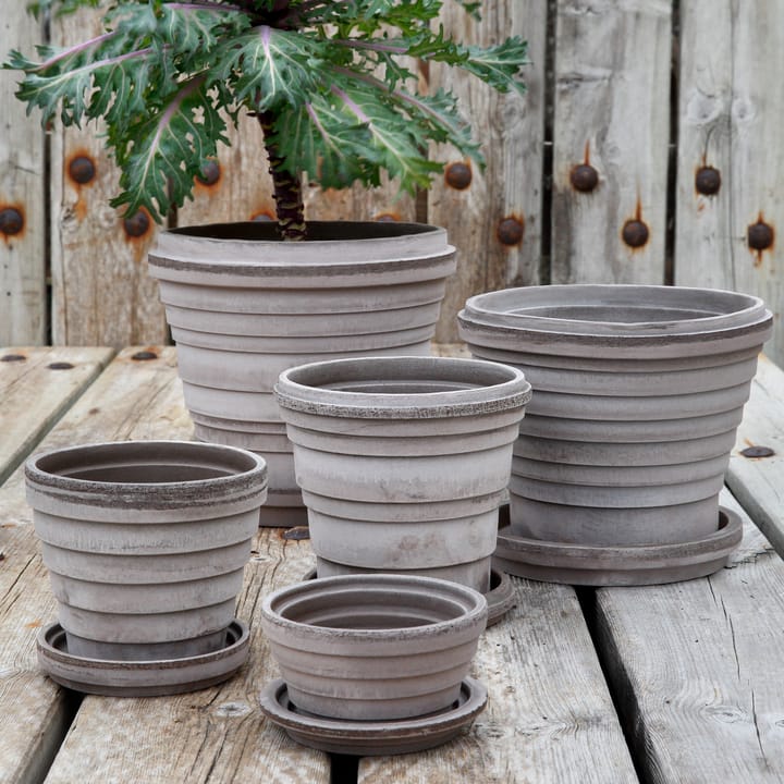 Planet Neptune flower pot Ø21 cm - grey - Bergs Potter