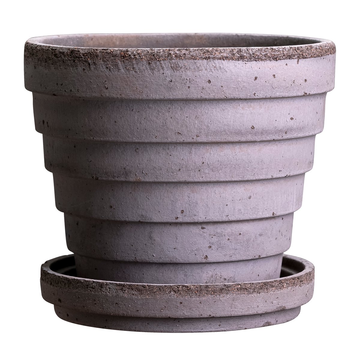 Bergs Potter Planet Venus flower pot o14 cm grey | Scandinavian Design | Flower pots | Grey