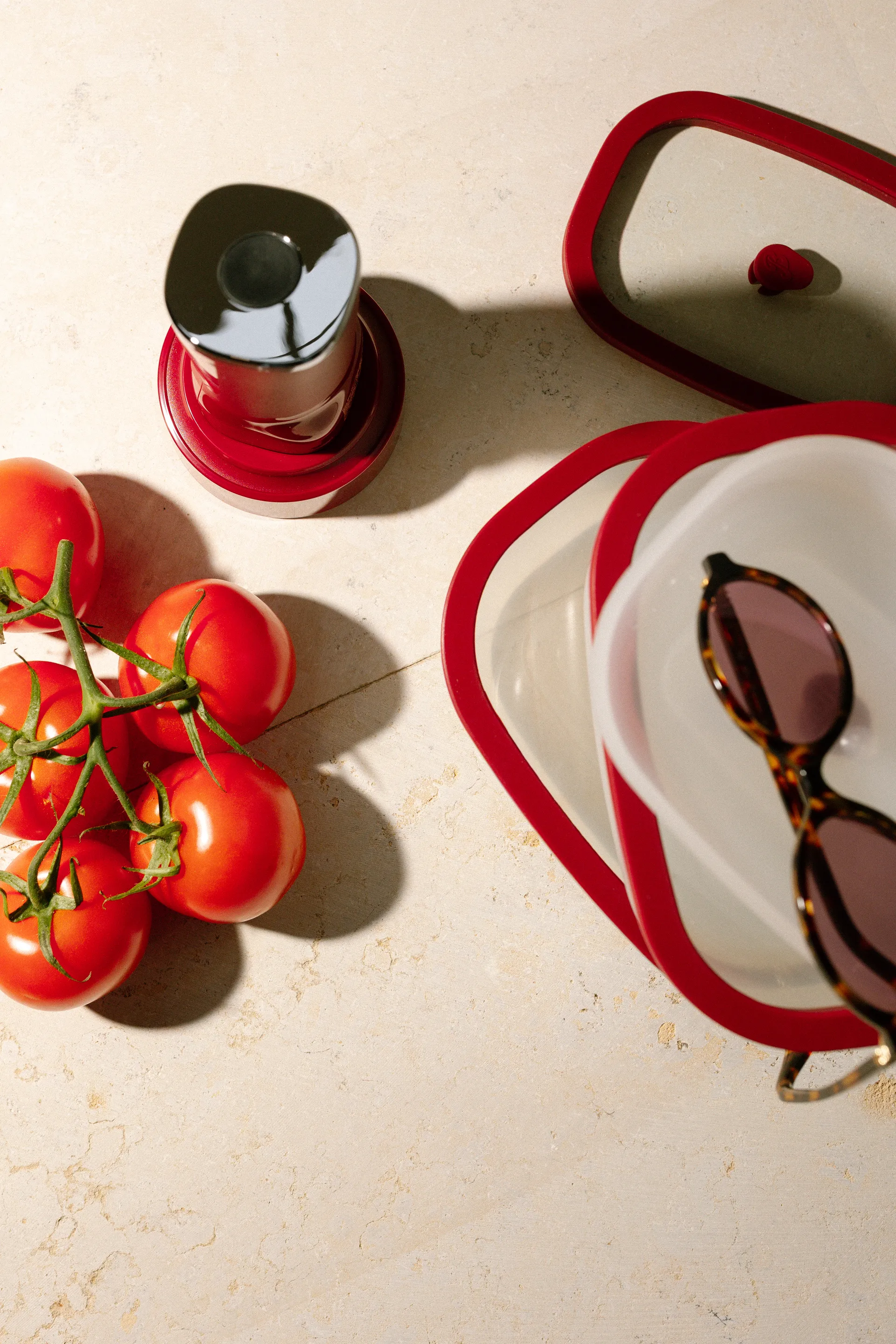 Berkel Icon mini vacuum pump set, Red Berkel