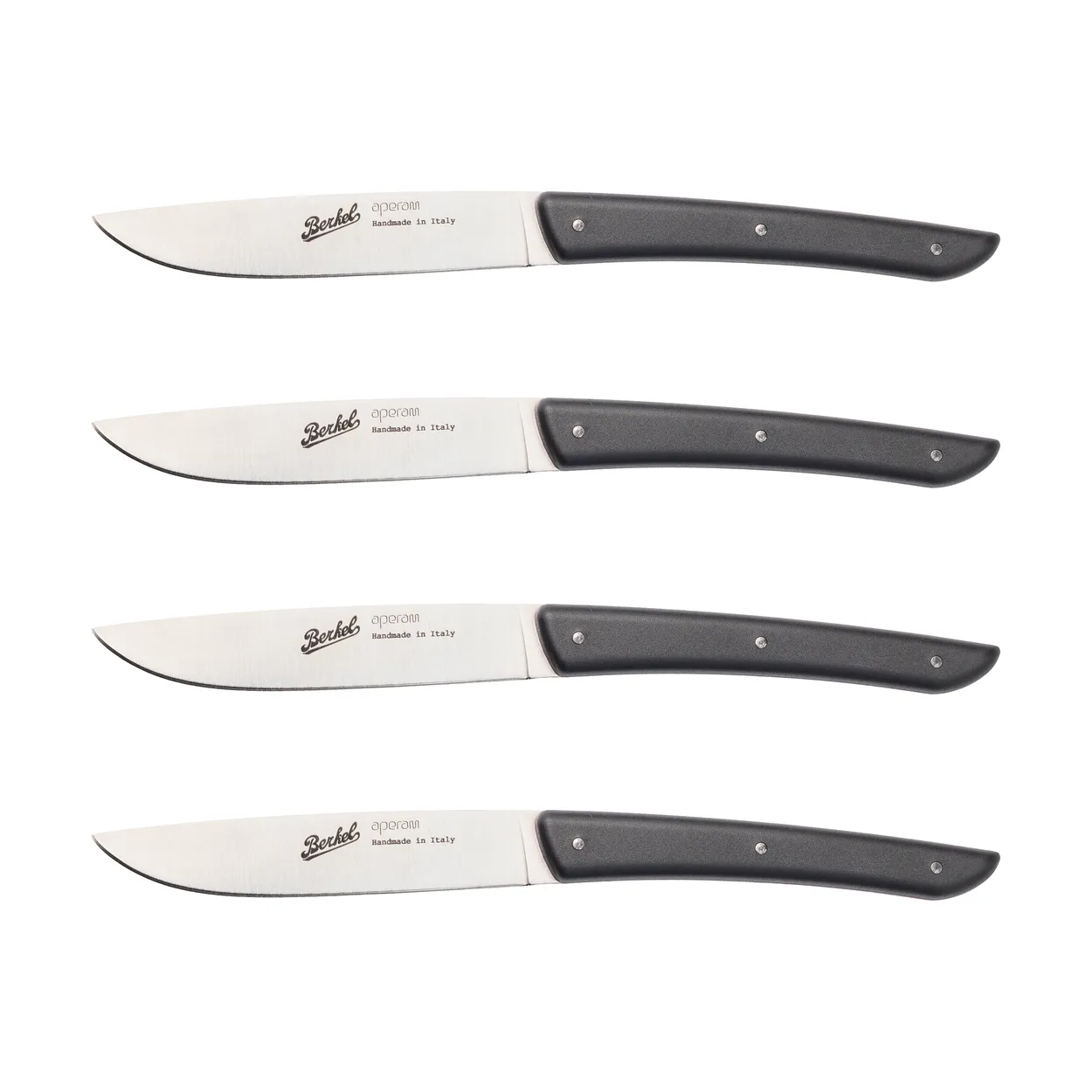 Berkel Color steak knife 4-pack 11 cm Black