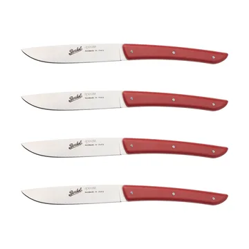 Color steak knife 4-pack 11 cm - Red - Berkel