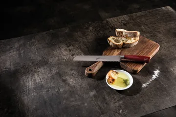 Elegance Red bread knife - 22 cm - Berkel