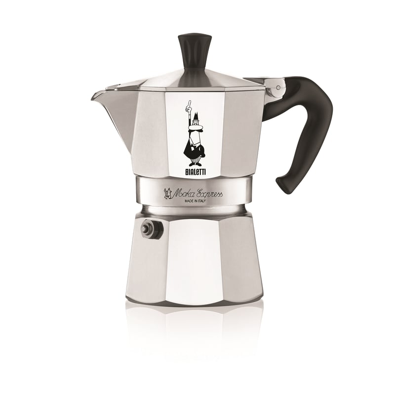Bialetti Moka coffee maker 3 cups Silver