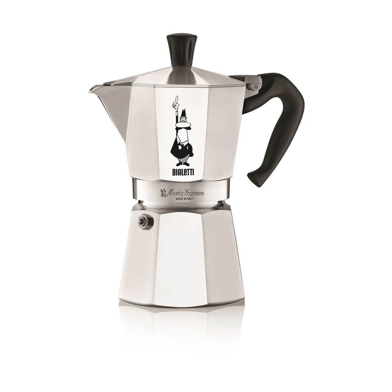 Bialetti Moka coffee maker 6 cups Silver | Scandinavian Design | Silver-coloured