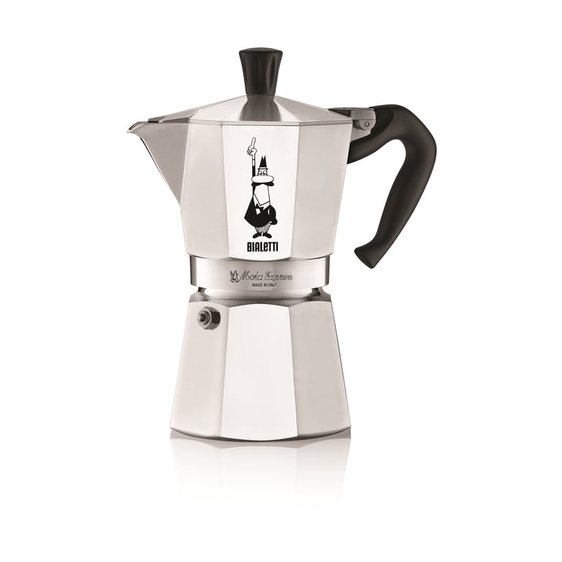 Bialetti Moka coffee maker 6 cups Silver