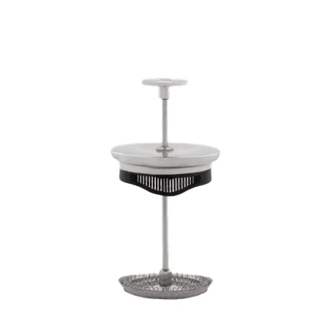 Preziosa coffee press 3 cups, Silver-black Bialetti