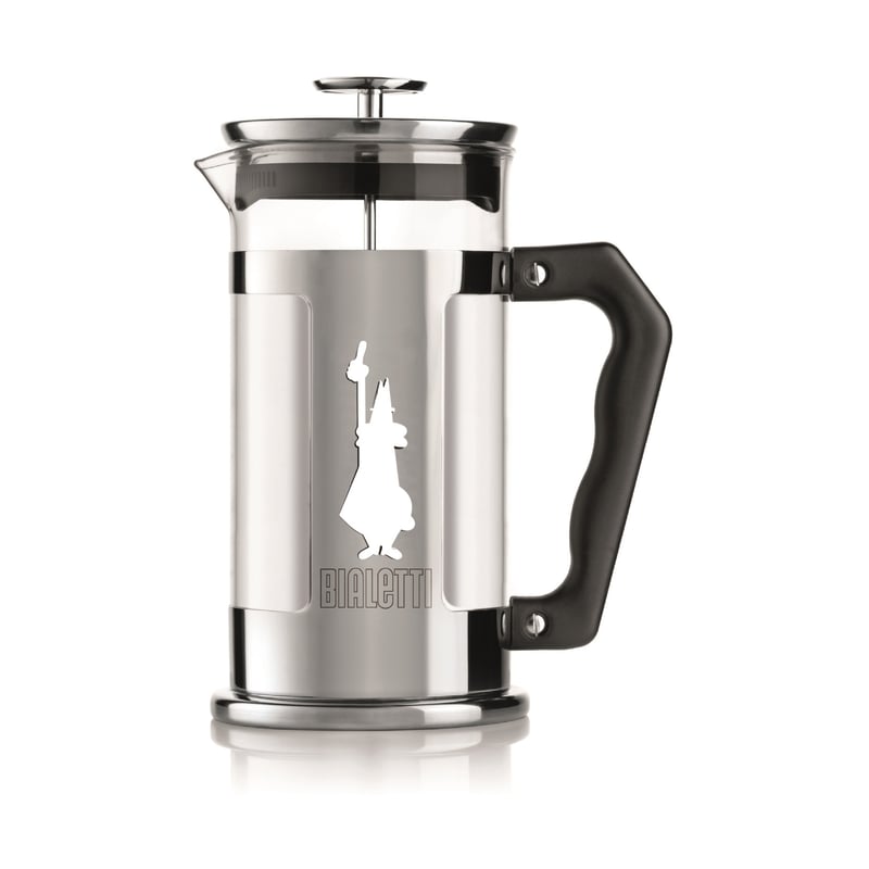 Bialetti Preziosa coffee press 8 cups Silver-black