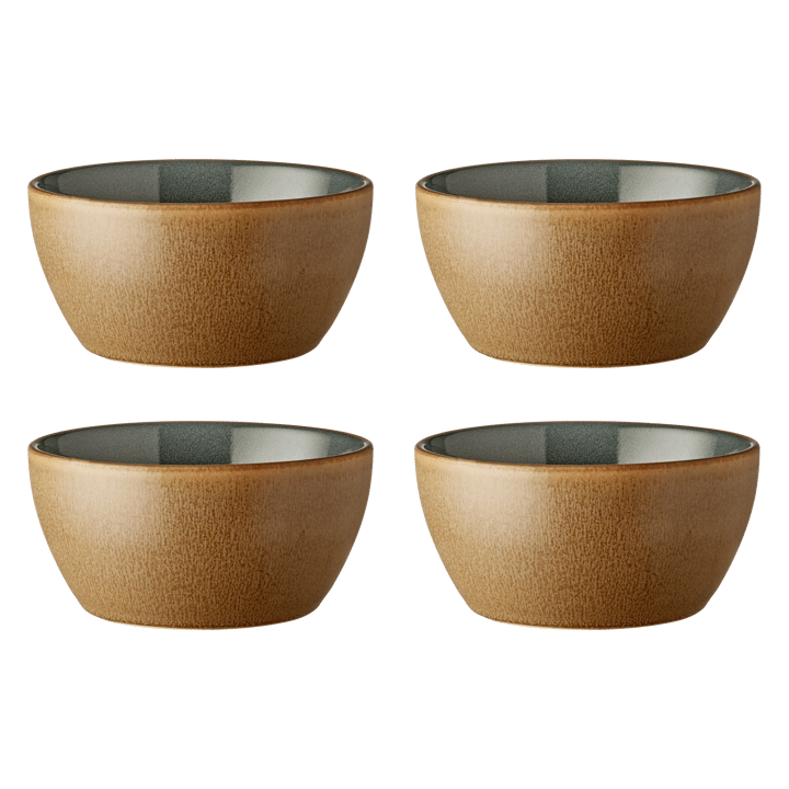 Bitz bowl 4-pack Ø12 cm - Wood-forest - Bitz