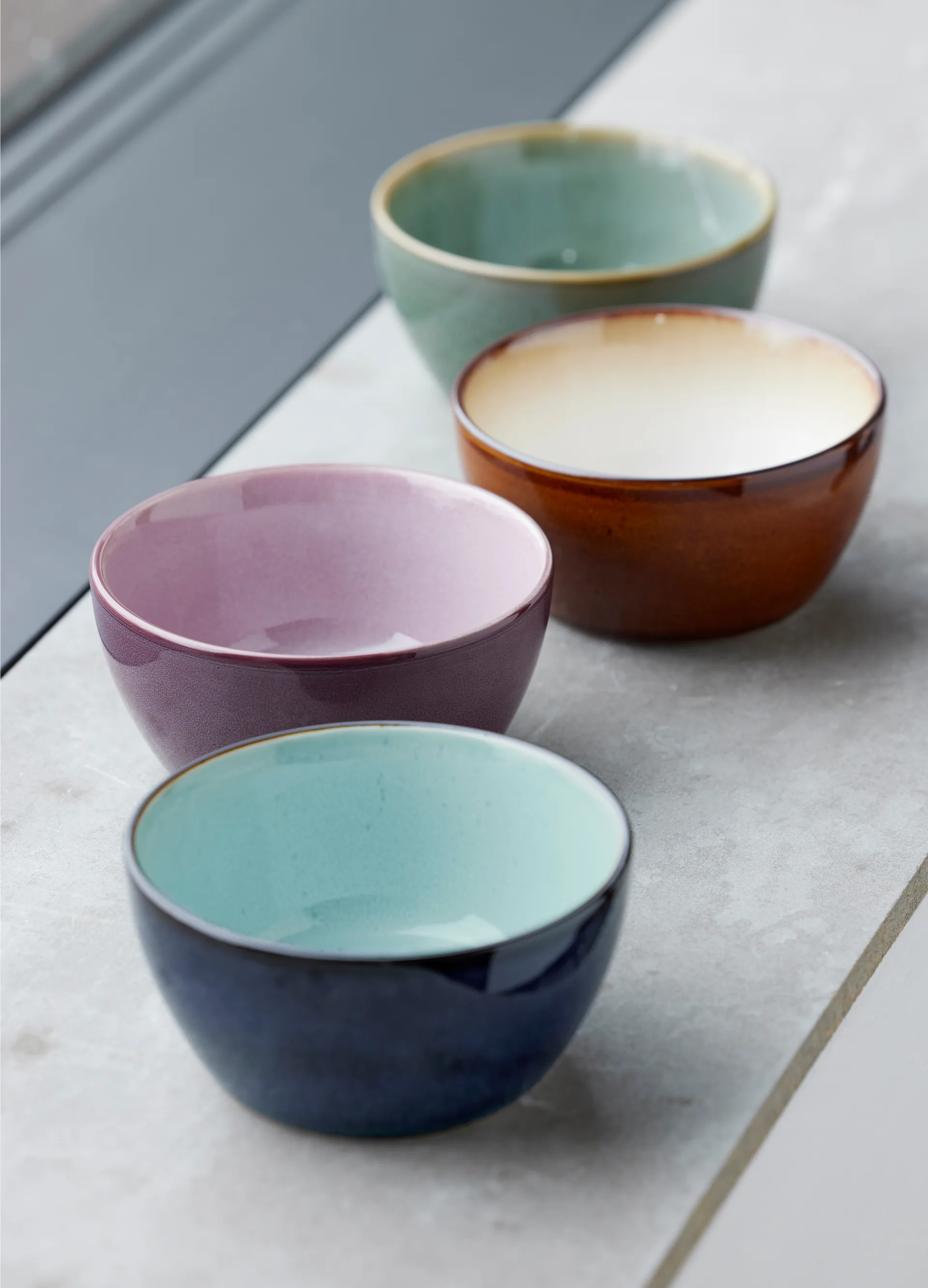 Bitz bowl set Ø12 cm 4-pack, Assorted colours Bitz