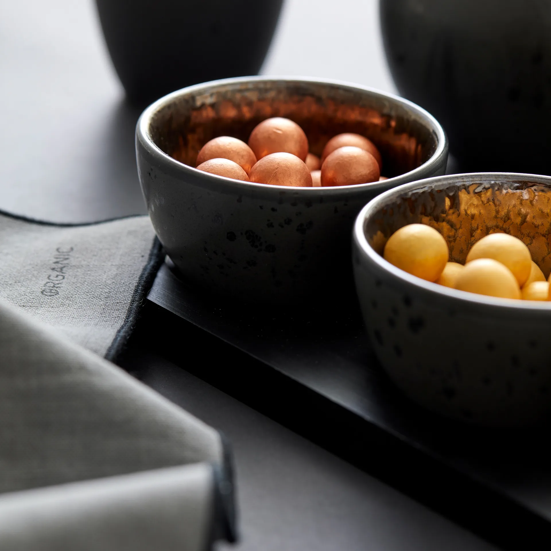 Bitz cabaret 4 pieces, black-bronze Bitz