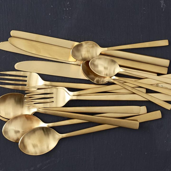 Bitz cutlery 16 pieces - Gold - Bitz