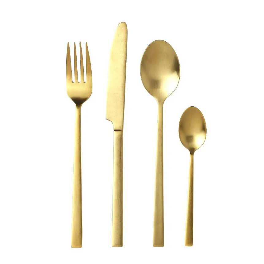 Bitz cutlery 16 pieces, Gold Bitz