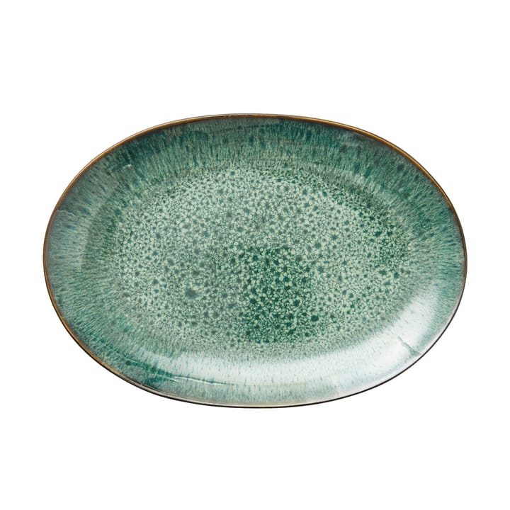 Bitz dish oval 25x36 cm - Black-green - Bitz