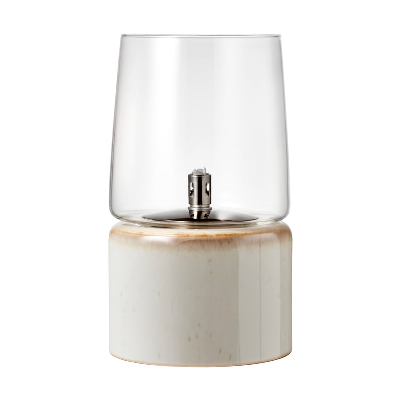 Bitz Bitz Gastro oil lamp Ø15x26 cm cream white