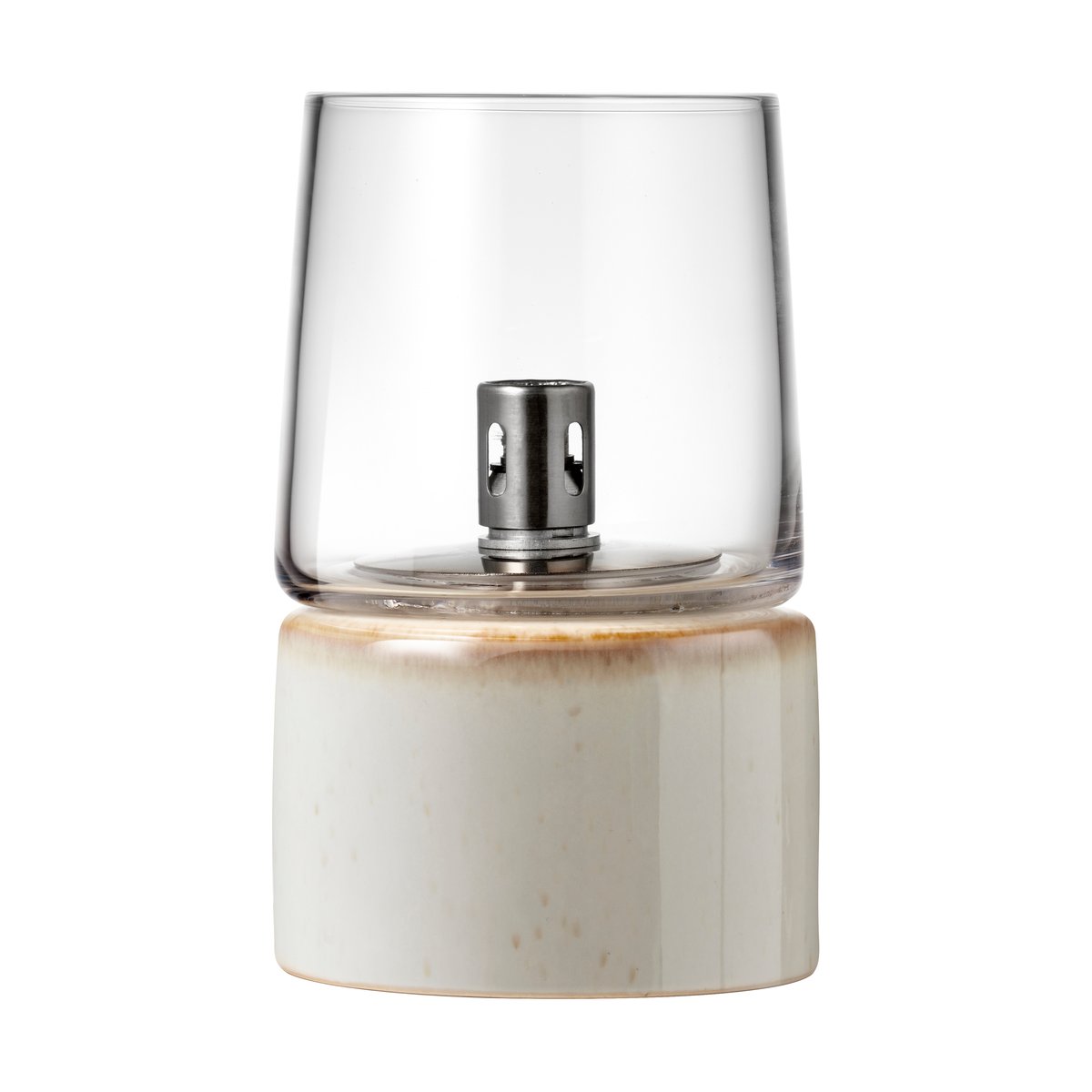 Bitz Gastro oil lamp o8.5x14 cm Cream white | Scandinavian Design | Oil & kerosene lamps | White
