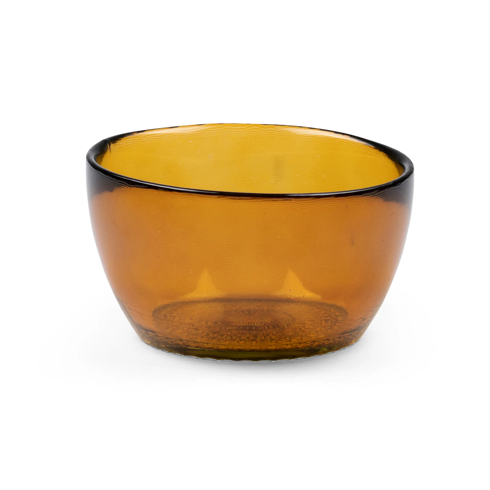 Bitz glass bowl Ø 12 cm, Amber Bitz
