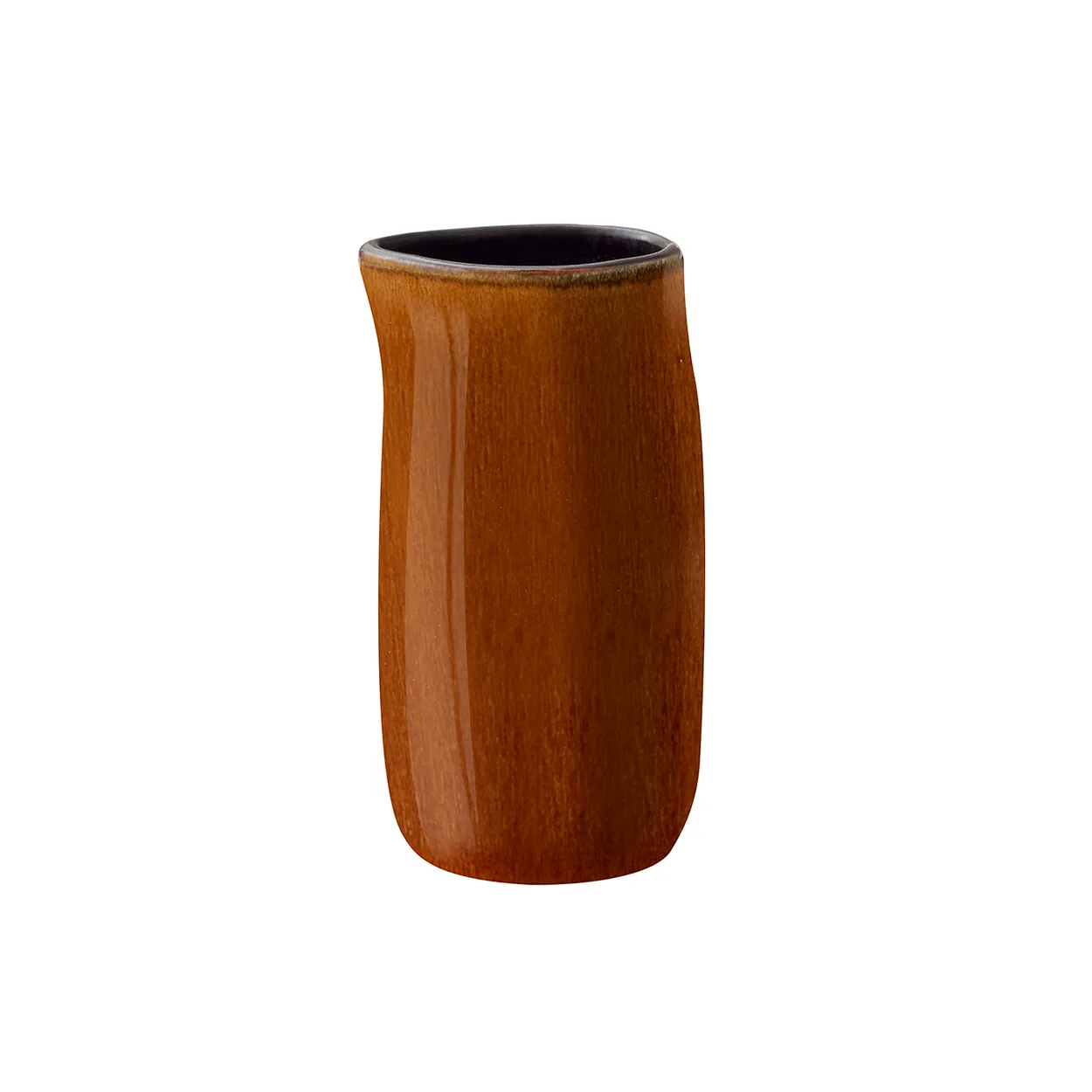 Bitz milk pitcher 20 cl amber-black | Scandinavian Design | Milk jugs | Orange