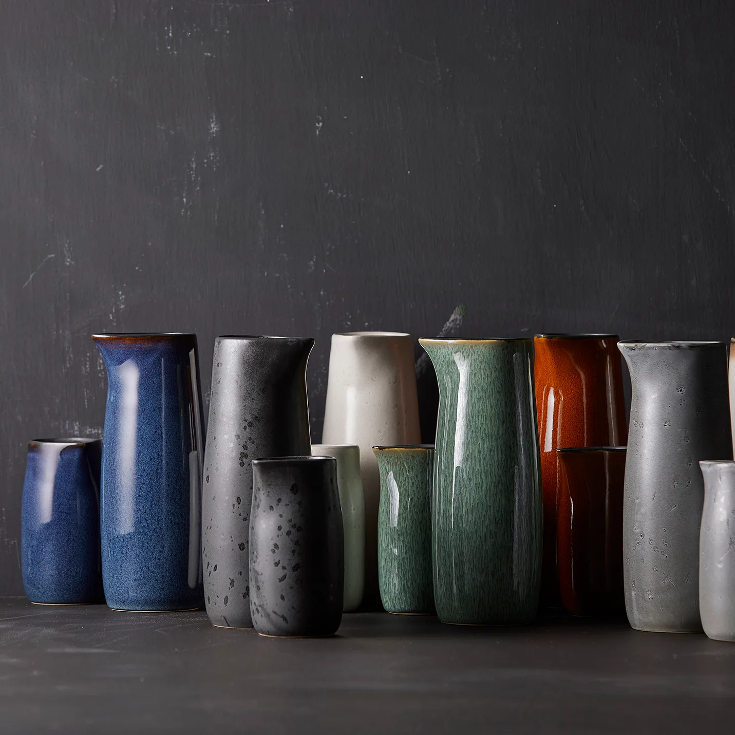 Bitz milk pitcher 20 cl matte, black Bitz