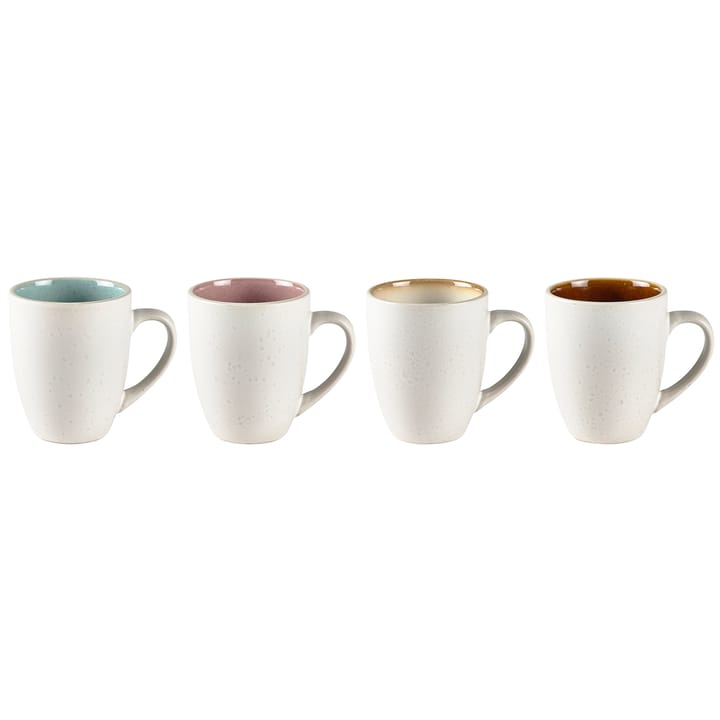 Bitz mug 30 cl 4-pack, matte off white Bitz