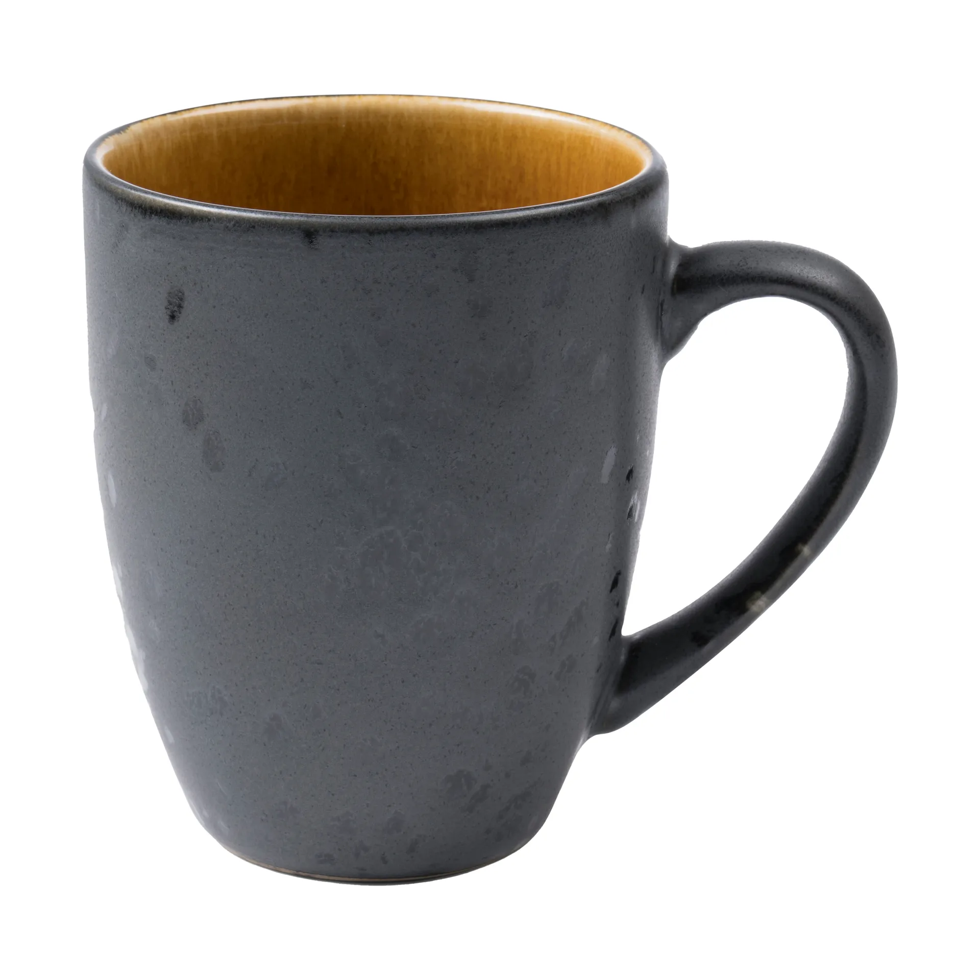 Bitz mug 30 cl, Black-amber Bitz