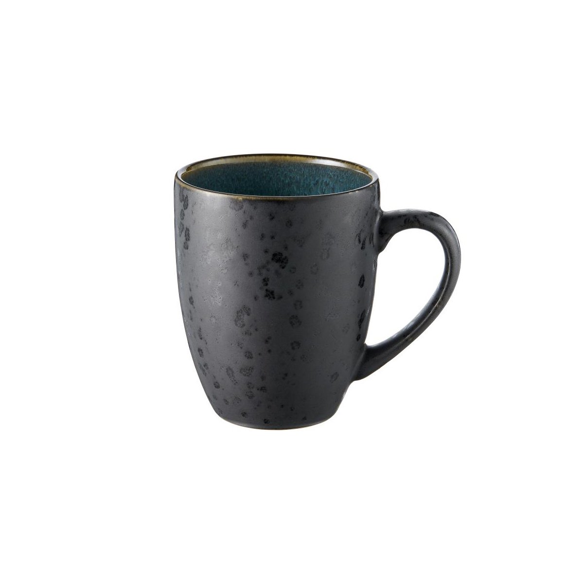 Bitz mug 30 cl black Black - Green | Scandinavian Design | Coffee cups | Green
