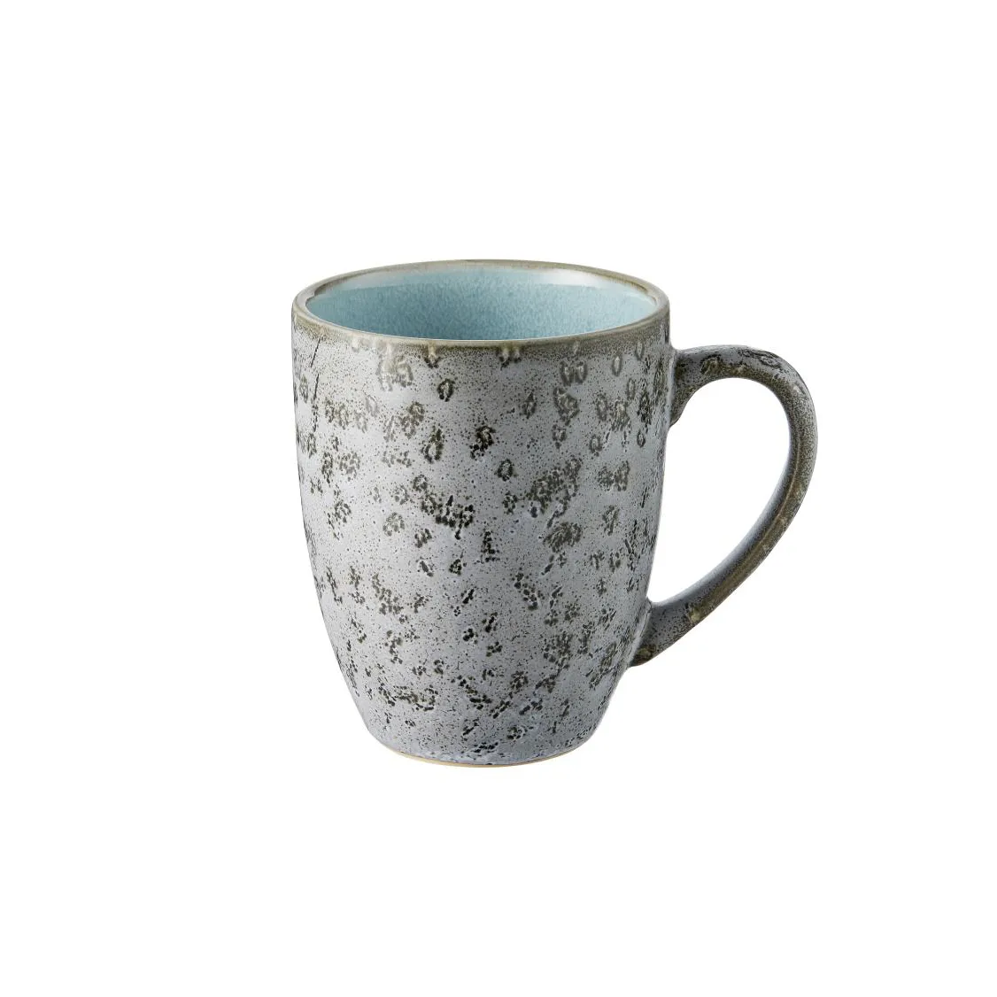 Bitz mug 30 cl grey, Grey-light blue Bitz