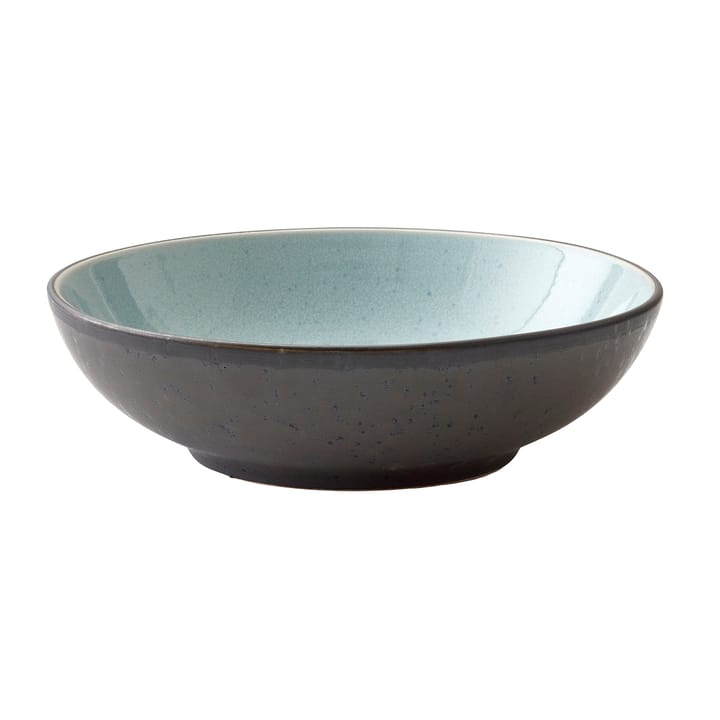 Bitz pasta bowl Ø20 cm black - black-light blue - Bitz