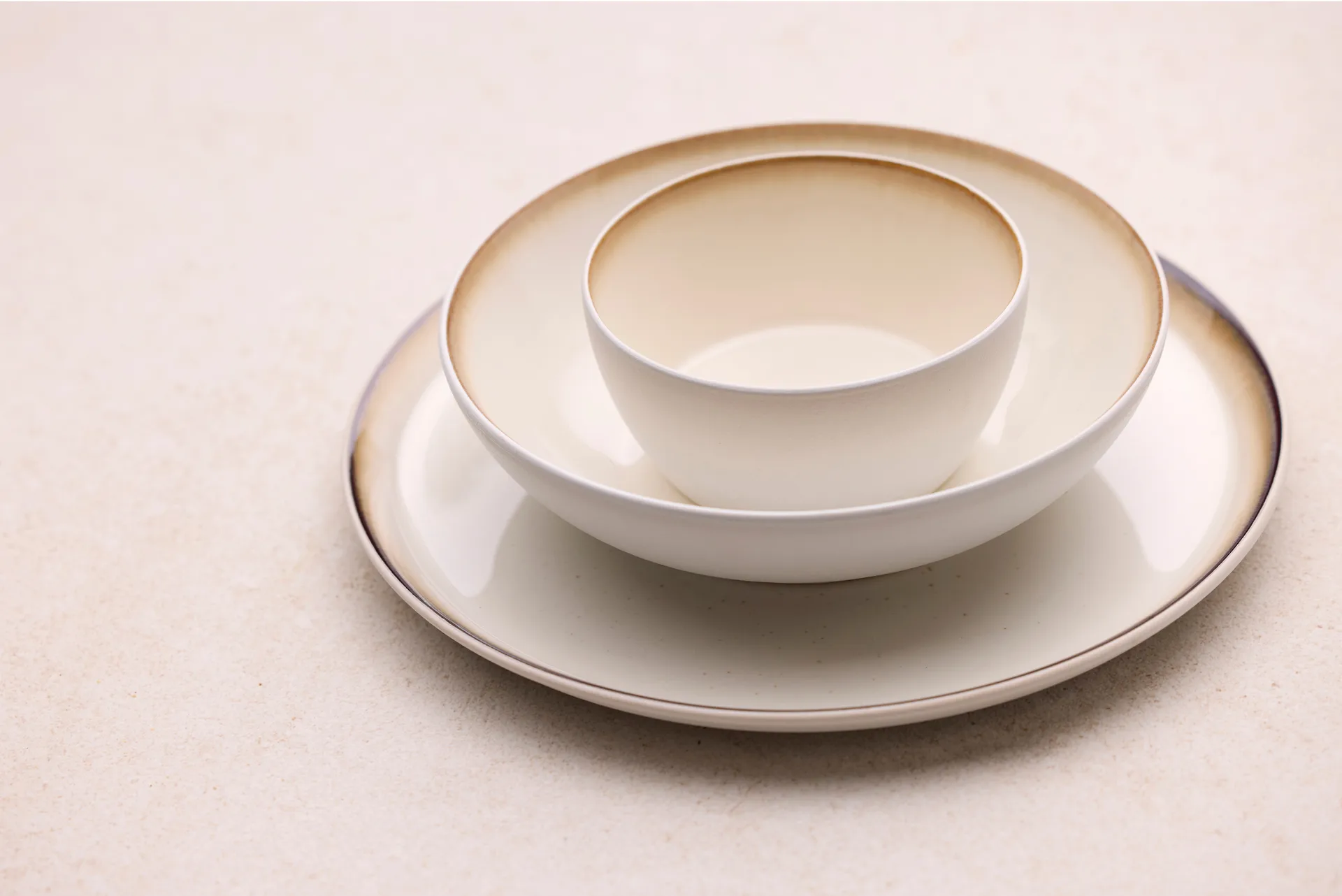 Bitz pasta bowl gastro Ø20 cm, White-cream white Bitz