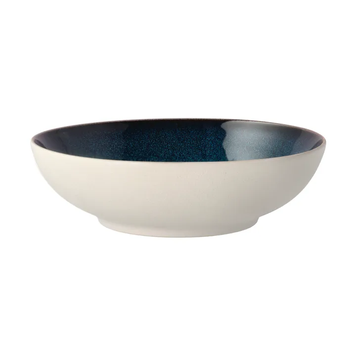 Bitz pasta bowl gastro Ø20 cm - White-dark blue - Bitz