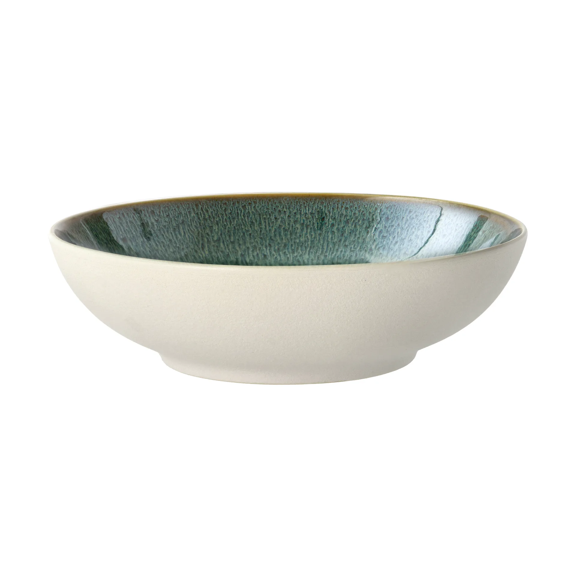 Bitz pasta bowl gastro Ø20 cm, White-green Bitz
