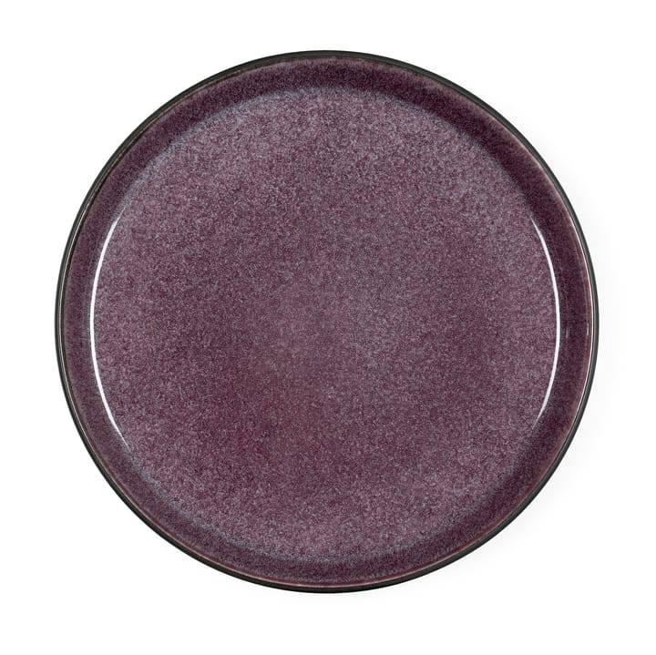 Bitz plate gastro Ø 21 cm - Black-purple - Bitz