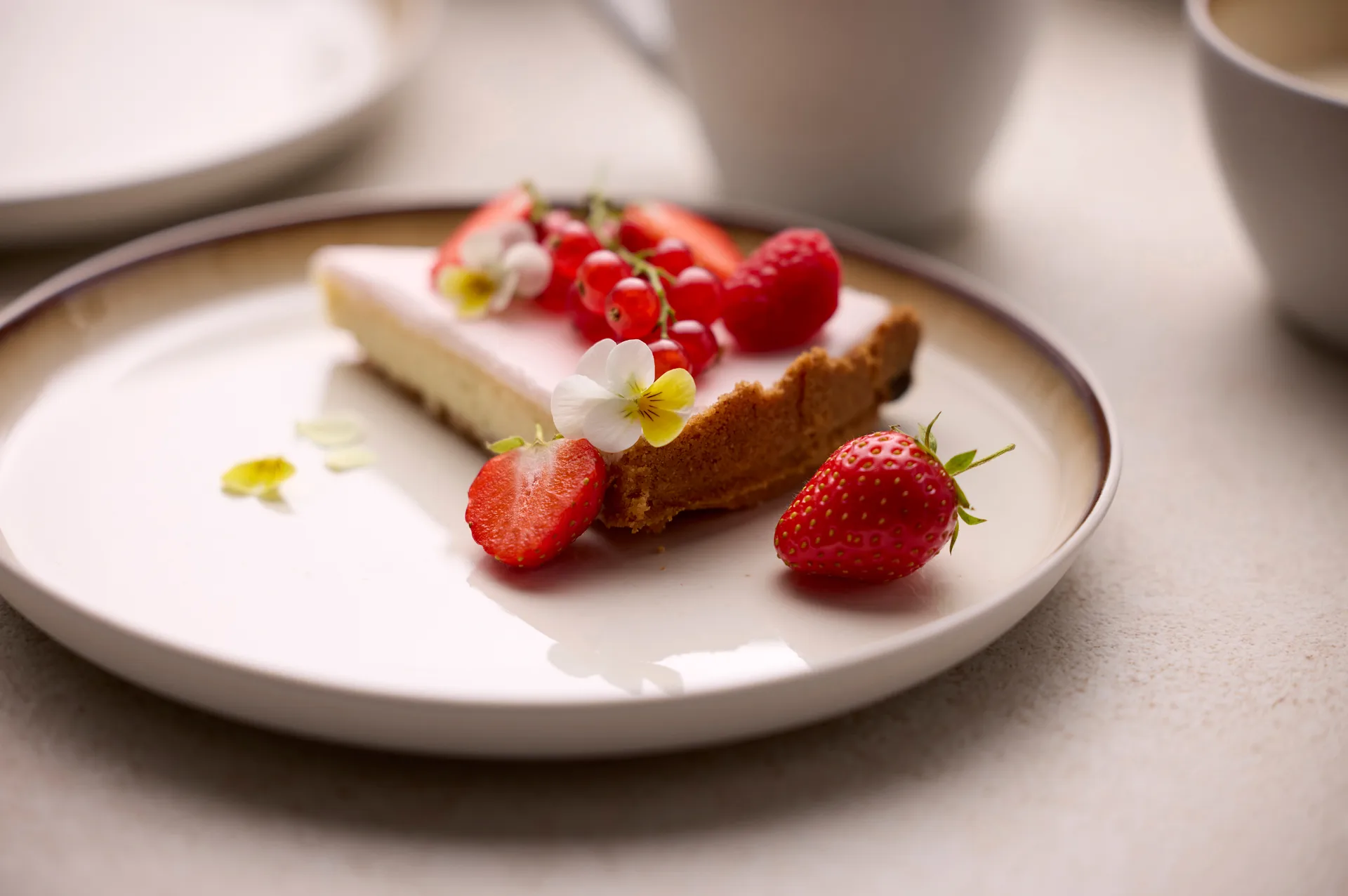 Bitz plate gastro Ø 21 cm, White-Pike White Bitz