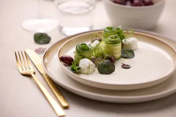 Bitz plate gastro Ø 21 cm - White-Pike White - Bitz