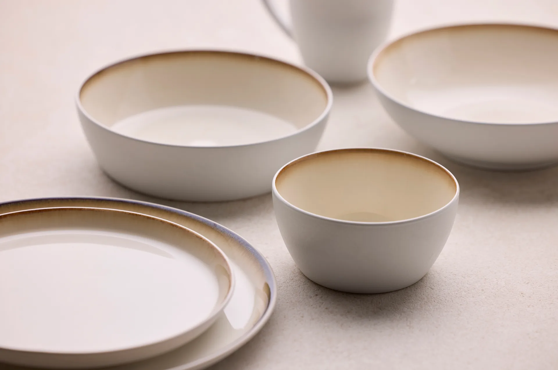 Bitz plate gastro Ø27 cm, White-pike white Bitz