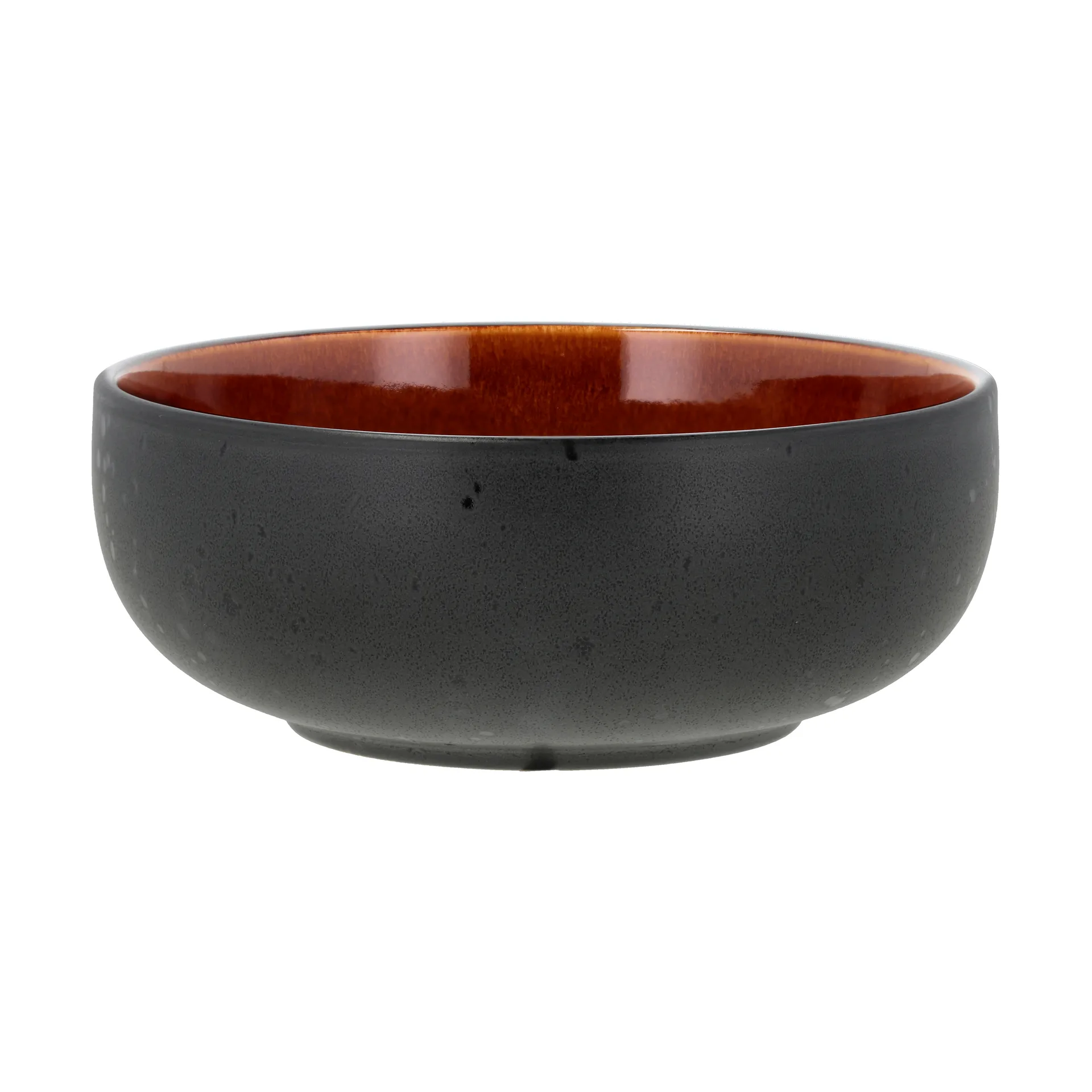 Bitz pokebowl/ramen bowl Ø18 cm, Black-amber Bitz