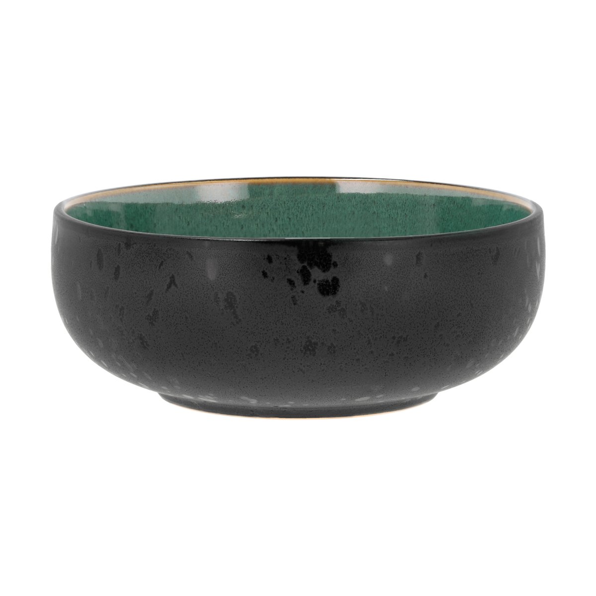 Bitz pokebowl/ramen bowl o18 cm Black-green | Scandinavian Design | Breakfast bowls | Black