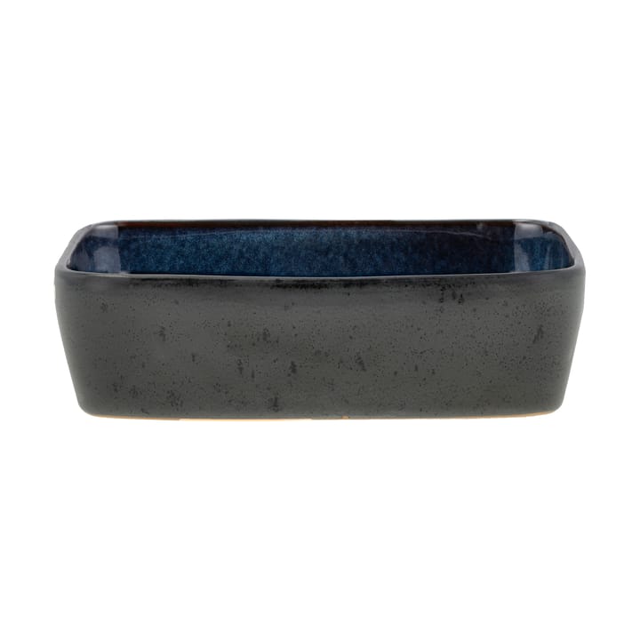 Bitz rectangular saucer 14x19 cm - Black-blue - Bitz
