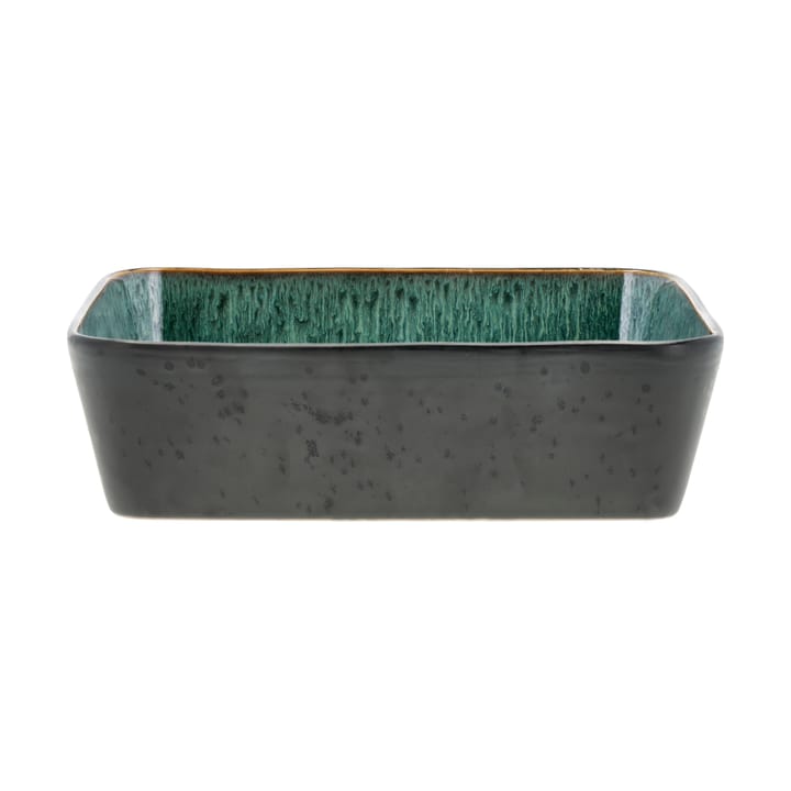 Bitz rectangular saucer 21x28 cm - Black-green - Bitz